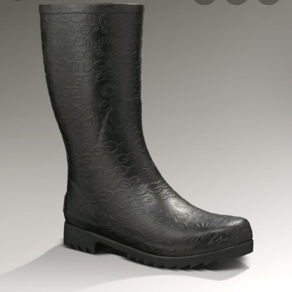 UGG Black Winter & Rain Boots